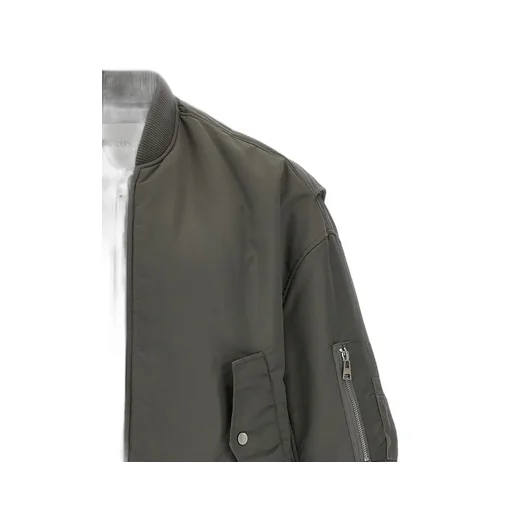 Jw Anderson Curved Hem Oversized Bomber Jacket