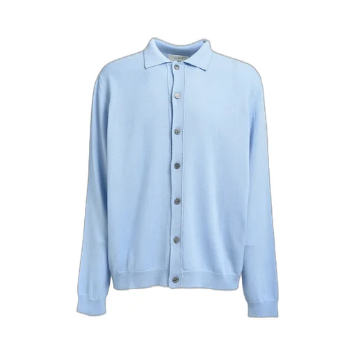 Frankie Button Down Polo / Baby Blu