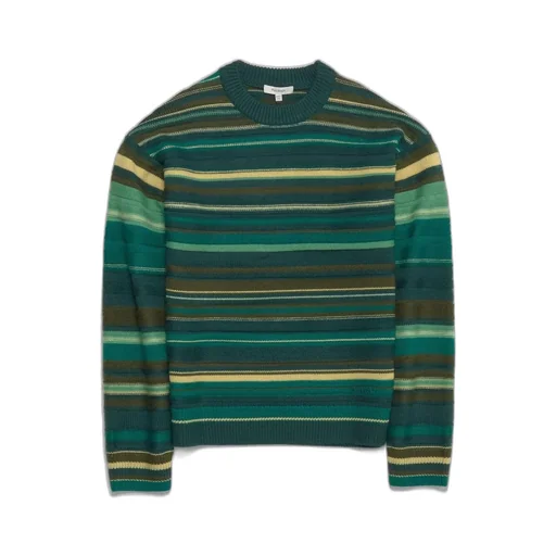 Jw Anderson Striped Knitted Jumper