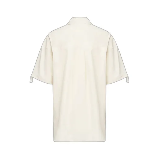 Jw Anderson Quilted-Pocket Short-Sleeved Polo Shirt