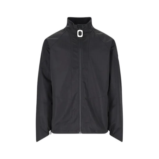 Jw Anderson Logo Printed Zipped Jacket