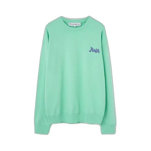 Jw Anderson Logo-Printed Crewneck Sweatshirt