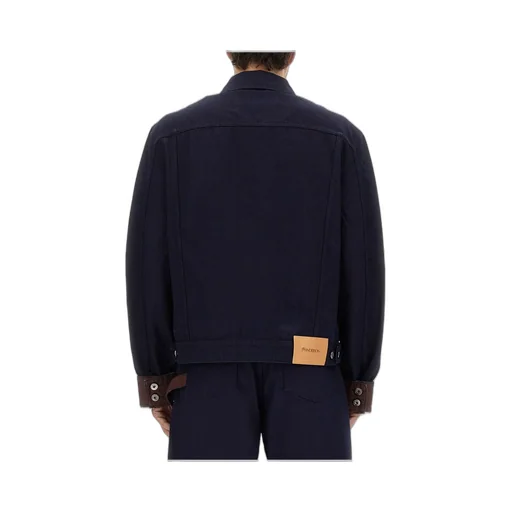 Jw Anderson Turn-Up Cuff Denim Jacket
