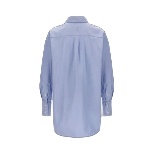 Jw Anderson Logo Embroidered Oversized Shirt