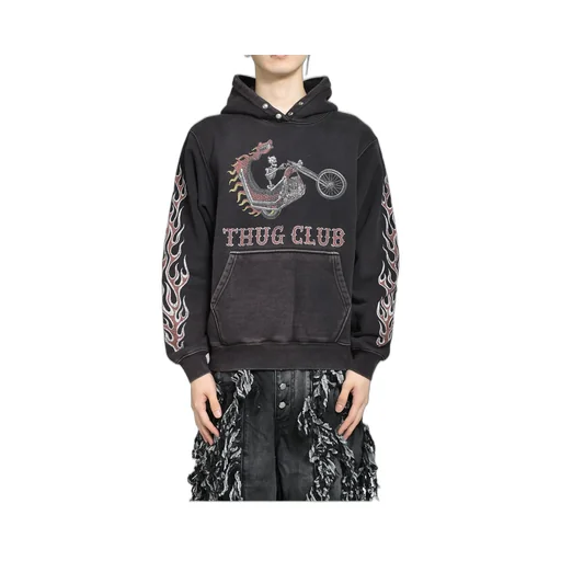 Dragon Chopper Hoodie / Black