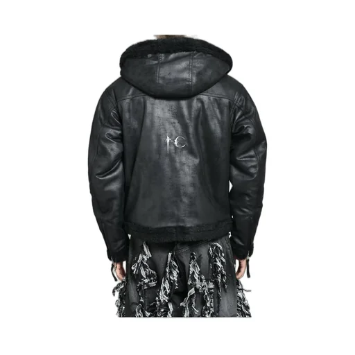 Tc Reversible Shearling Jacket / Blk
