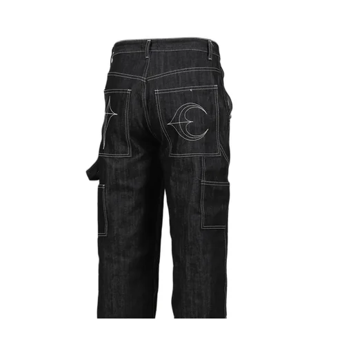 Angels Studded Work Pants / Blk