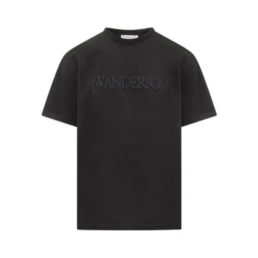 Jw Anderson Logo Embroidered Short-Sleeved T-Shirt
