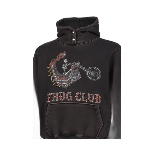 Dragon Chopper Hoodie / Black