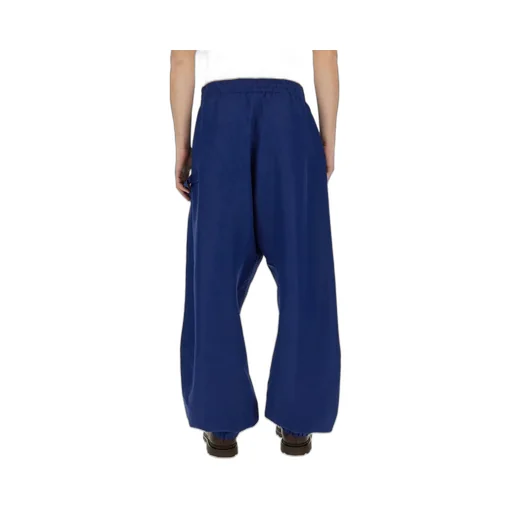 Jw Anderson Anchor Logo Printed Twisted Joggers