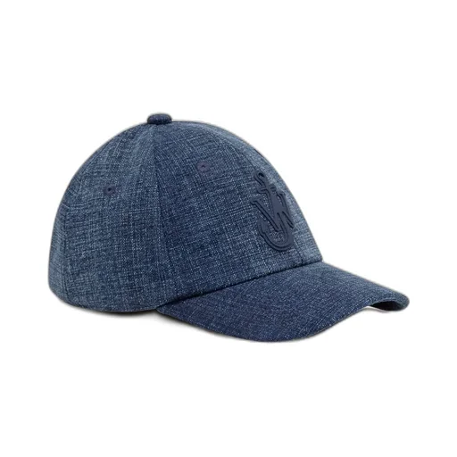 Jw Anderson Logo-Patch Eyelet Baseball Cap