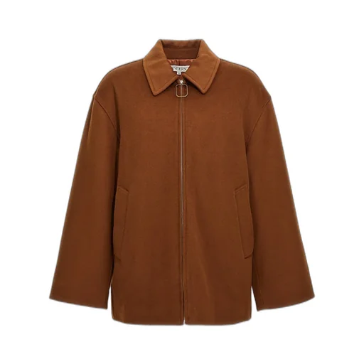 Jw Anderson Dropped Shoulder Zipped Short Coat
