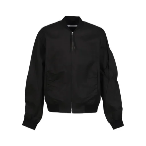 Shirring Bomber / Blk