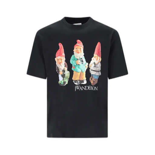 Jw Anderson Logo Printed Crewneck T-Shirt