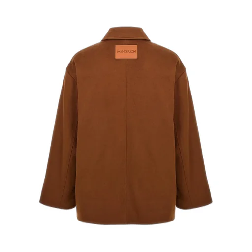 Jw Anderson Dropped Shoulder Zipped Short Coat