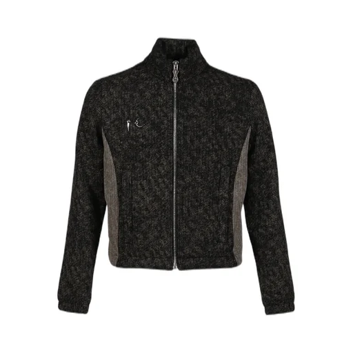 Devil Peace Patch Knit Jacket / Blk