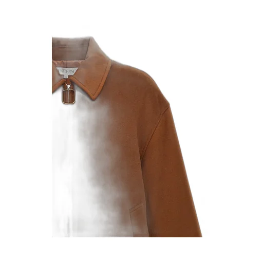 Jw Anderson Dropped Shoulder Zipped Short Coat