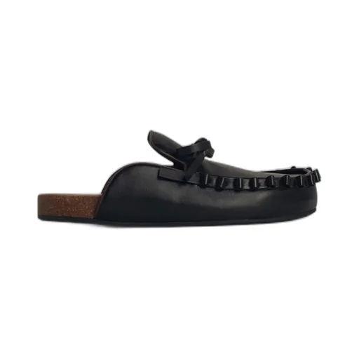 Jw Anderson Ruffle Loafer Mules