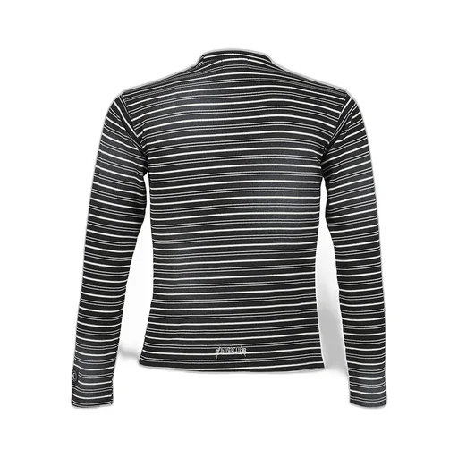 Tc Striped Long Sleeve / Black