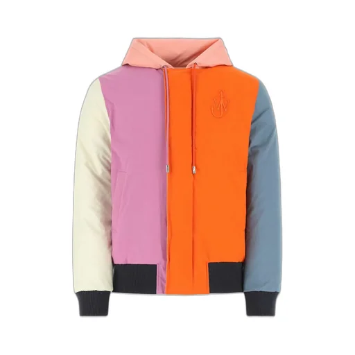 Jw Anderson Color-Block Hooded Jacket