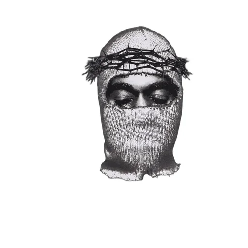 Ih Nom Uh Nit Mask Printed Crewneck T-Shirt