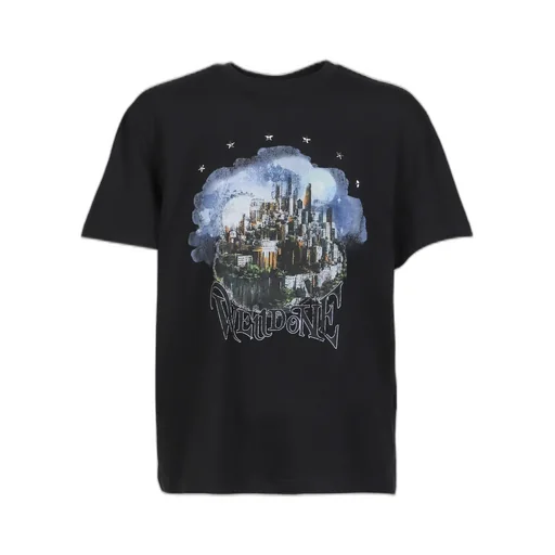 City Regular-Fit T-Shirt / Blk