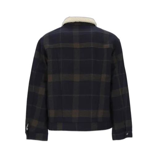 Jack & Jones Check Sherpa Jacket