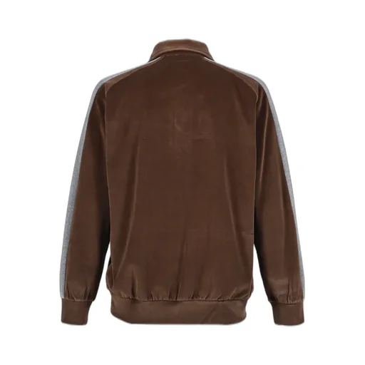 Side Line Pullover Shirt - C/Pe Velour / Brw