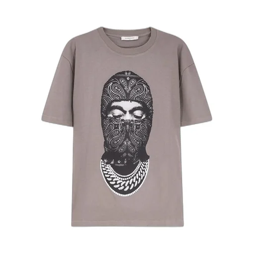Ih Nom Uh Nit Paisley Mask Graphic T-Shirt
