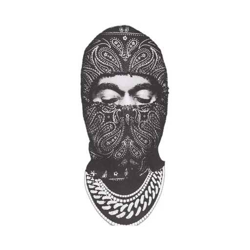 Ih Nom Uh Nit Paisley Mask Graphic T-Shirt