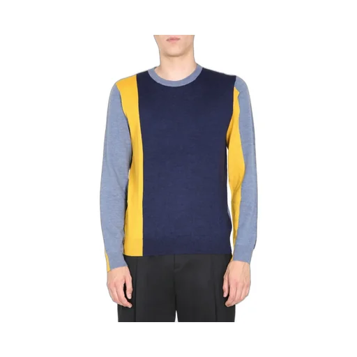Jw Anderson Colour Block Crewneck Sweater