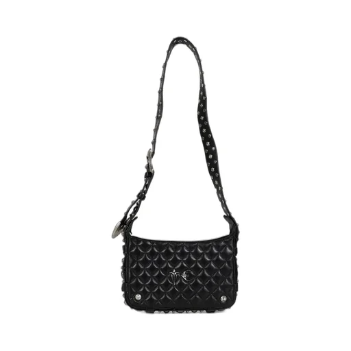 Angels Quilted Belt Bag / Black