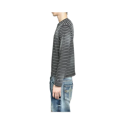 Tc Striped Long Sleeve / Black