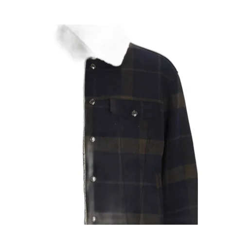 Jack & Jones Check Sherpa Jacket