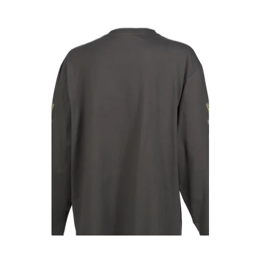 Fire Long-Sleeved T-Shirt / Charcoal