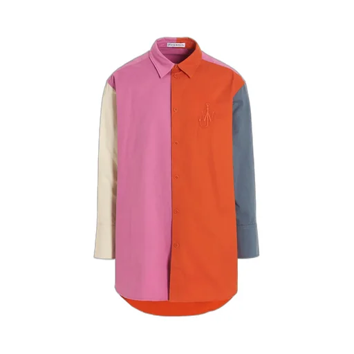 Jw Anderson Color-Block Long Sleeved Shirt