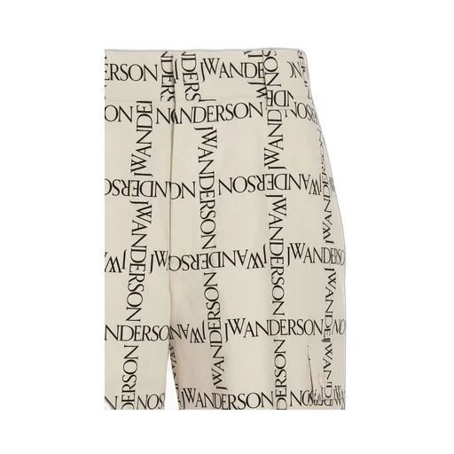 Jw Anderson Allover Logo Printed Trousers