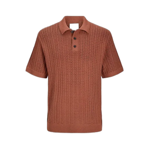 Jack & Jones Textured Knit Polo