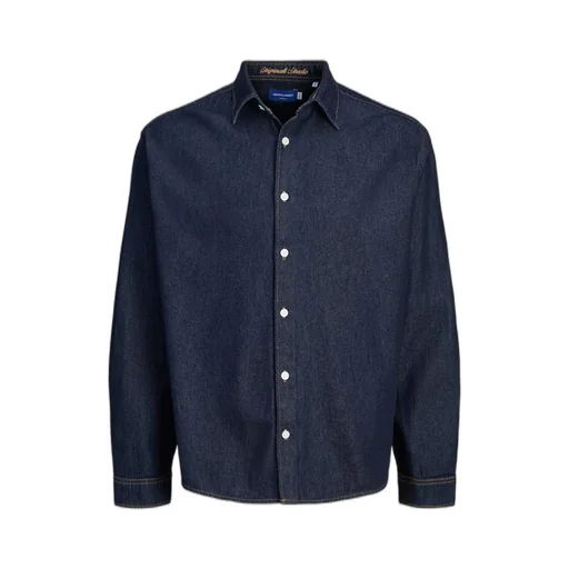 Jack & Jones Denim Button-Up Shirt