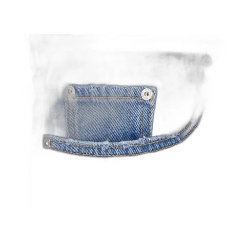 Icon Denim Jeans With Rear Logo Patch