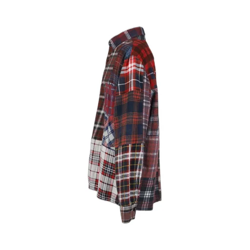 Flannel Shirt -> Straight Hem Shirt / Assorted