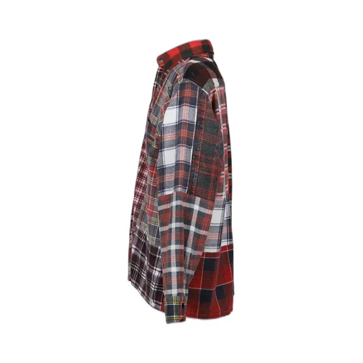 Flannel Shirt -> Straight Hem Shirt / Assorted