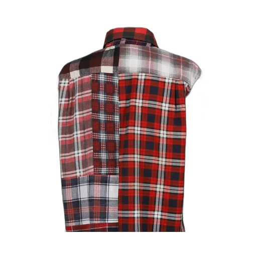 Flannel Shirt -> Straight Hem Shirt / Assorted