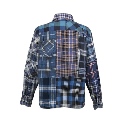 Flannel Shirt -> Straight Hem Shirt / Assorted