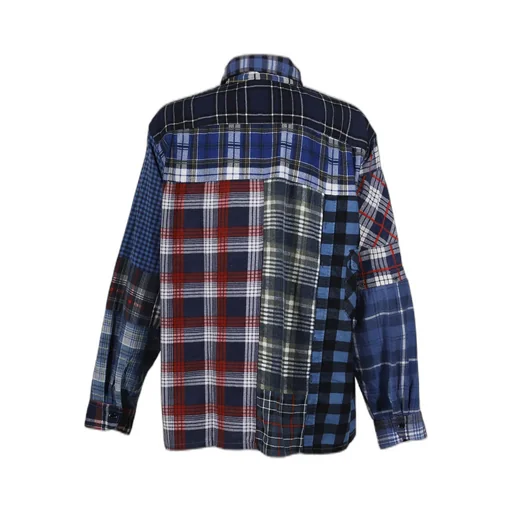 Flannel Shirt -> Straight Hem Shirt / Assorted