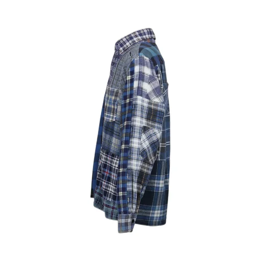 Flannel Shirt -> Straight Hem Shirt / Assorted