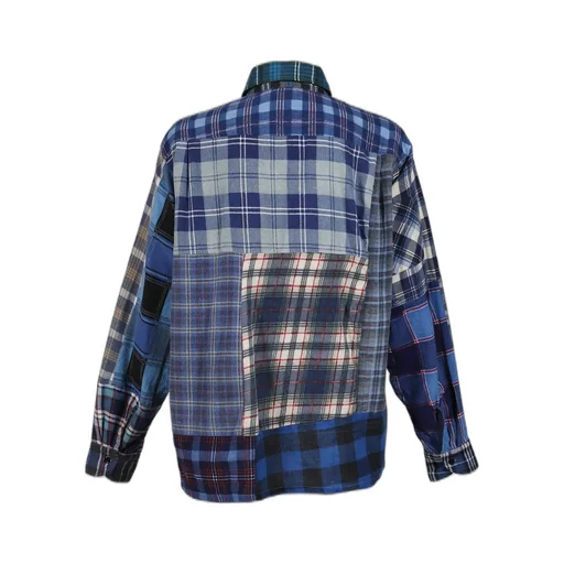 Flannel Shirt -> Straight Hem Shirt / Assorted
