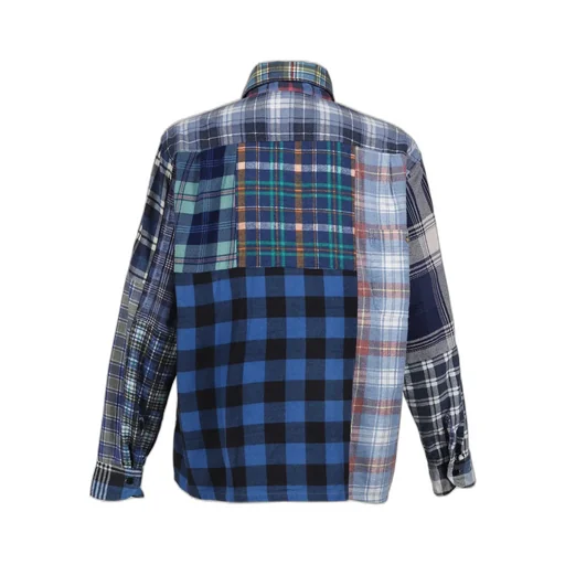 Flannel Shirt -> Straight Hem Shirt / Assorted