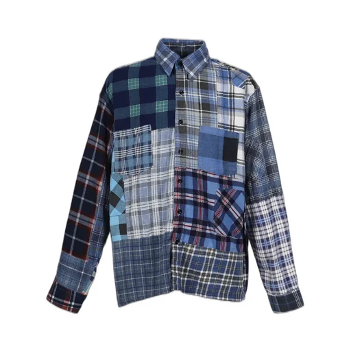 Flannel Shirt -> Straight Hem Shirt / Assorted