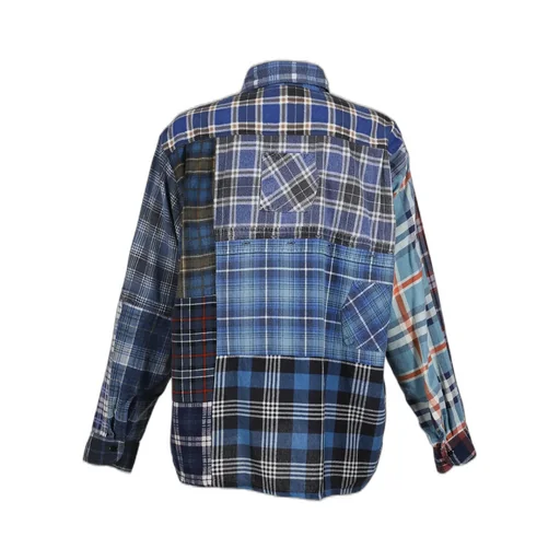Flannel Shirt -> Straight Hem Shirt / Assorted